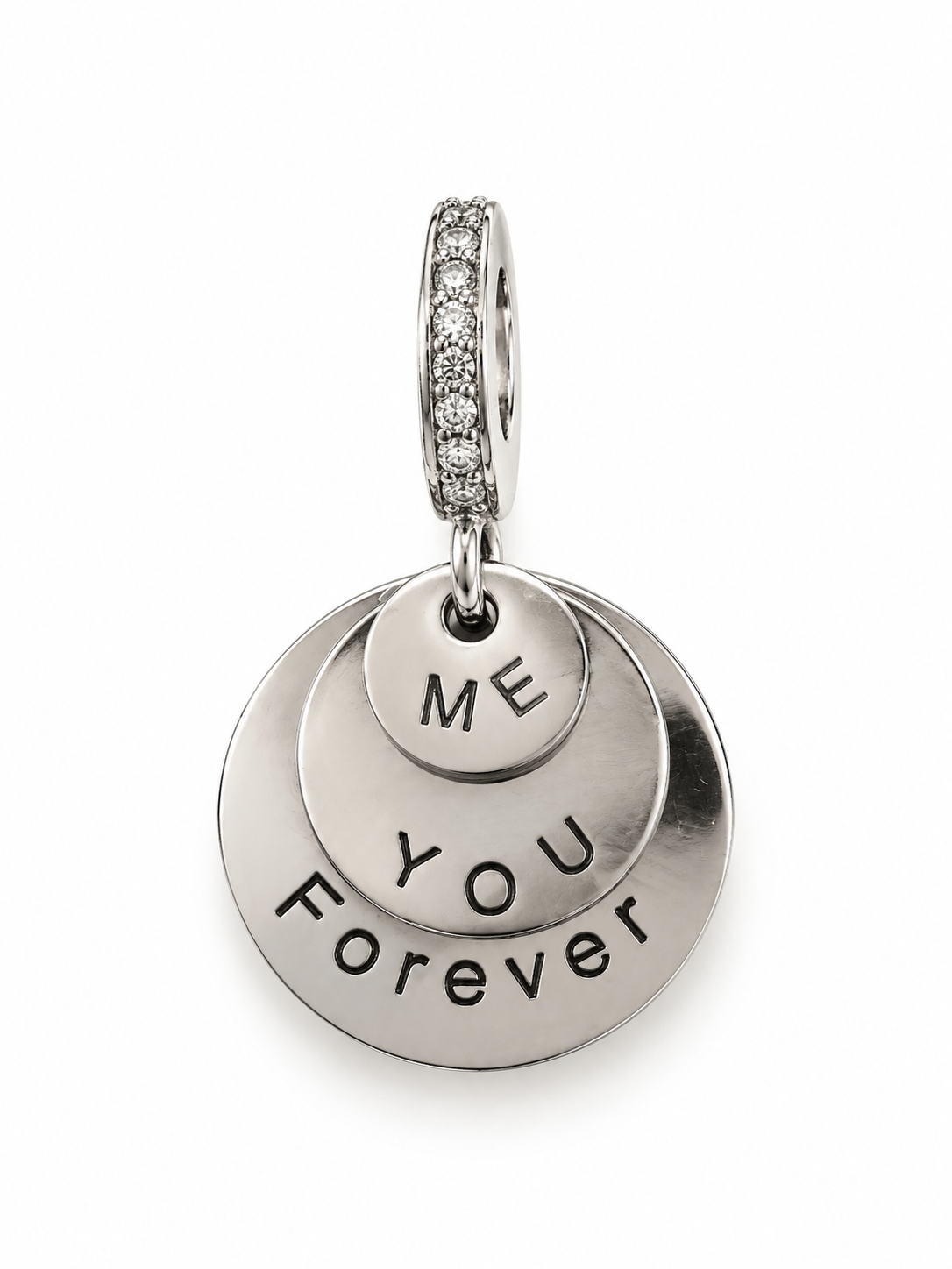 charm de círculos you me forever