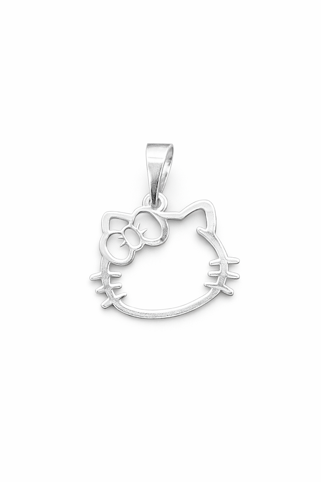 Dije plata .925 HELLO KITTY contorno