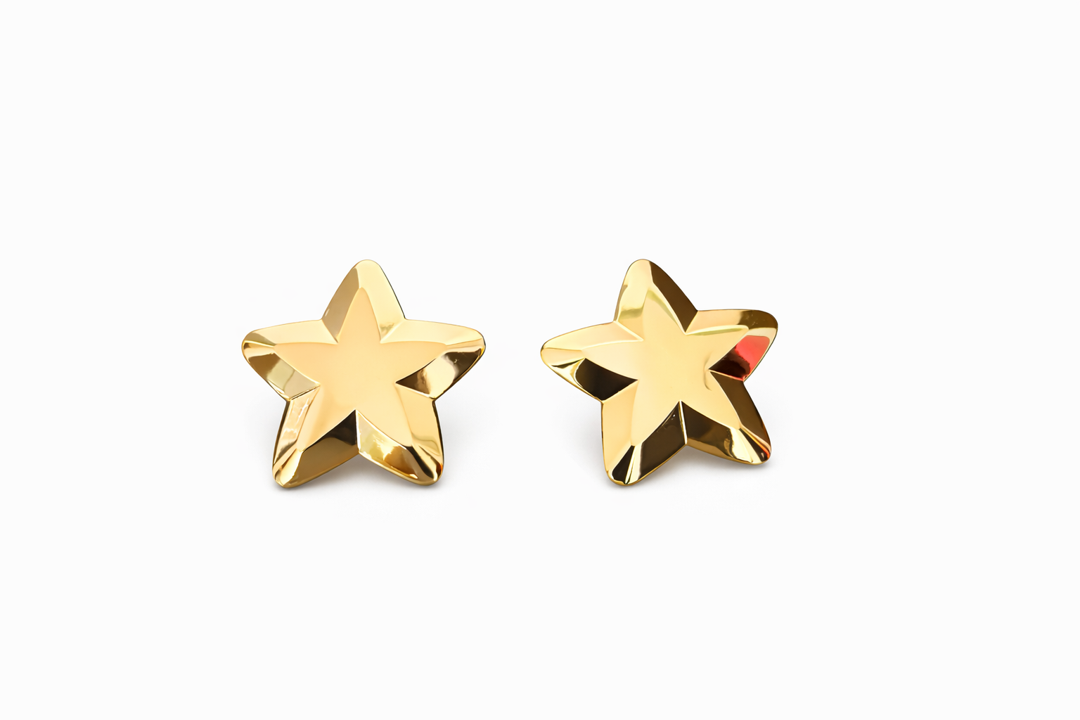 Aretes estrella chunky