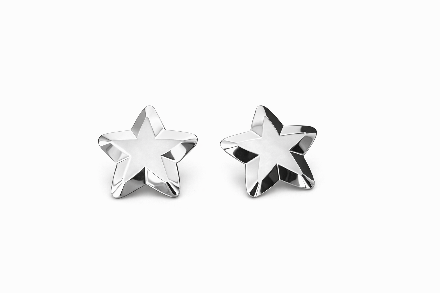 Aretes estrella chunky