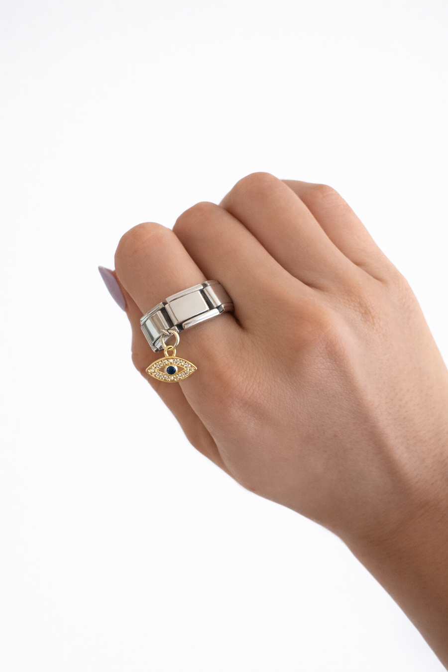Anillo Italian ojo turco