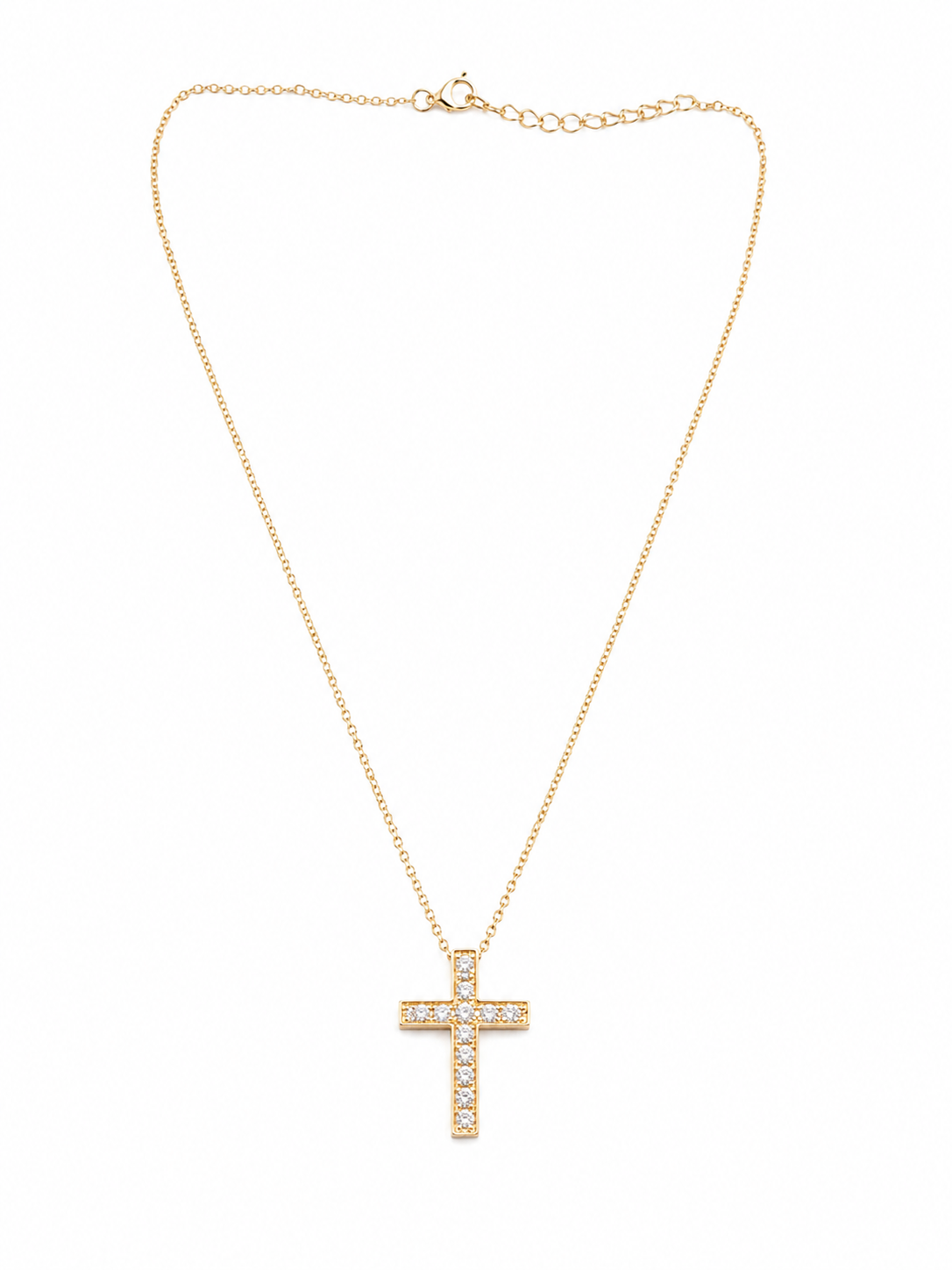 Collar cruz mediana