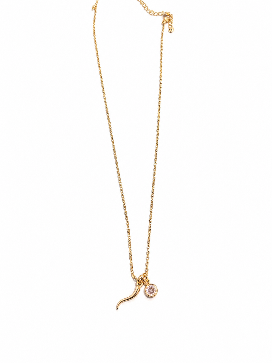 Collar lucky y zirconia