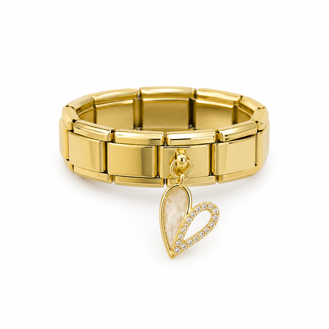 Anillo corazón italiano