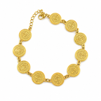 Pulsera con medallas de san Benito