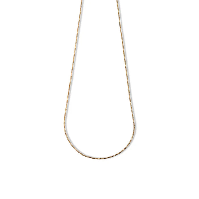 Cadena tipo cola de raton torcida 23-26cm