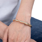 Golden Bracelet Bamboo