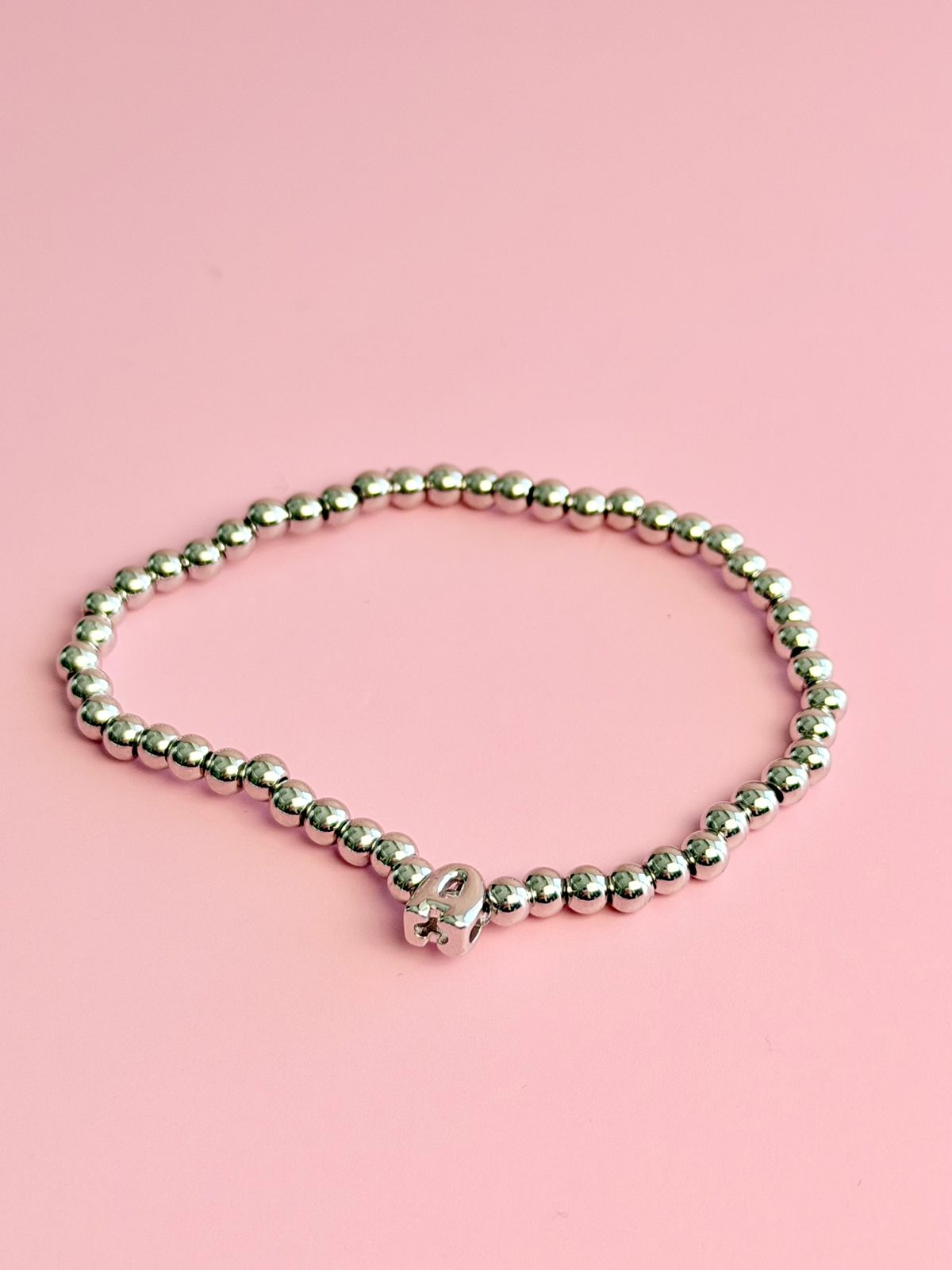 PULSERA CHAPA DE ORO 18K INICIAL